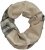 Ulla Popken Plaid Infinity Scarf Brown - Accessori - 