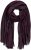 Ulla Popken Metallic Shimmer Scarf Red - Accessori - 