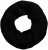 Ulla Popken Teddy Fleece Infinity Scarf Black - Accessori - 