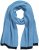 Ulla Popken Two Tone Knit Scarf Light Cornflower - Accessori - 