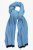 Ulla Popken Two Tone Knit Scarf Light Cornflower - Accessori - 