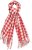 Ulla Popken Houndstooth Fringed Hem Scarf Salsa - Accessori - 
