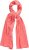 Ulla Popken Muslin Scarf Dark Coral - Accessori - 