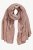 Ulla Popken Heather Knit Wool Blend Scarf Dark Pink - Accessori - 