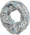 Ulla Popken Ditsy Floral Infinity Scarf Off-White - Accessori - 