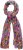 Ulla Popken Pepper Print Scarf Coral - Accessori - 
