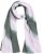 Ulla Popken Batik Striped Scarf Lavender - Accessori - 