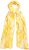 Ulla Popken Circle Print Scarf Yellow - Accessori - 