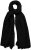 Ulla Popken Pleated Lightweight Scarf Navy - Accessori - 