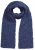 Ulla Popken Marled Mix Yarn Wool Blend Scarf Deep Aqua - Accessori - 