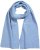 Ulla Popken Ribbed Knit Scarf Blue - Accessori - 