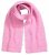 Ulla Popken Ribbed Knit Scarf Dark Pink - Accessori - 