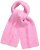 Ulla Popken Ribbed Knit Scarf Dark Pink - Accessori - 