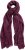 Ulla Popken Silk Scarf Aubergine - Accessori - 
