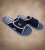 D555 DRAKE Slippers With Velcro Fastening Navy - Scarpe da uomo 40-52 - 