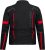 JP1880 Sporty Touring Motorcycle Jacket Black & Red - Abbigliamento moto taglie forti - Abbigliamento da moto taglie forti per uomo