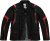 JP1880 Sporty Touring Motorcycle Jacket Black & Red - Abbigliamento moto taglie forti - Abbigliamento da moto taglie forti per uomo