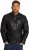 JP1880 Biker Style Leather Jacket Black - Giubbotti - Giubbotti Uomo Taglie Forti