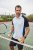 JP1880 FLEXNAMIC® QuickDry Tennis Polo Black-White-Blue - Abbigliamento sportivo & Outdoor - Abbigliamento Sportivo Uomo Taglie Forti