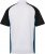 JP1880 FLEXNAMIC® QuickDry Tennis Polo Black-White-Blue - Abbigliamento sportivo & Outdoor - Abbigliamento Sportivo Uomo Taglie Forti