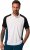 JP1880 FLEXNAMIC® QuickDry Tennis Polo Black-White-Blue - Abbigliamento sportivo & Outdoor - Abbigliamento Sportivo Uomo Taglie Forti