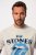 JP1880 Rolling Stones Graphic Comfort Fit Band T-Shirt Light Grey - Magliette - Magliette Uomo Taglie Forti