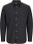 Jack & Jones Breeze Linen Blend Long Sleeve Shirt Black - Camicie - Camicie Taglie Forti Uomo