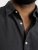 Jack & Jones Breeze Linen Blend Long Sleeve Shirt Black - Camicie - Camicie Taglie Forti Uomo