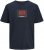 Jack & Jones Hudson Crew Neck T-Shirt Navy - Magliette - Magliette Uomo Taglie Forti