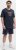 Jack & Jones Hudson Crew Neck T-Shirt Navy - Magliette - Magliette Uomo Taglie Forti