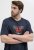 Jack & Jones Hudson Crew Neck T-Shirt Navy - Magliette - Magliette Uomo Taglie Forti