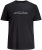 Jack & Jones Lavance Crew Neck T-Shirt Black Beauty - Magliette - Magliette Uomo Taglie Forti