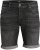 Jack & Jones RICK FOX SHORTS GE 245 Shorts Black Denim - Shorts - Pantaloncini Uomo Taglie Forti