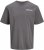 Jack & Jones Hawaii Crew Neck T-Shirt Grey - Magliette - Magliette Uomo Taglie Forti