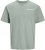 Jack & Jones Hawaii Crew Neck T-Shirt Iceberg Green - Magliette - Magliette Uomo Taglie Forti