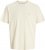 Jack & Jones Almeria Back Print T-Shirt Antique White - Magliette - Magliette Uomo Taglie Forti