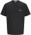 Jack & Jones Almeria Back Print T-Shirt Black - Magliette - Magliette Uomo Taglie Forti