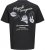 Jack & Jones Almeria Back Print T-Shirt Black - Magliette - Magliette Uomo Taglie Forti