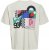 Jack & Jones Fold Crew Neck T-Shirt Antique White - Magliette - Magliette Uomo Taglie Forti
