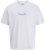 Jack & Jones Marina Crew Neck T-Shirt Bright White/Premium Frost - Magliette - Magliette Uomo Taglie Forti