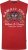 Kam Jeans 5763 Hawaii Surf Vest Sleeveless T-Shirt Washed Red - Magliette - Magliette Uomo Taglie Forti