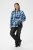 Kaffe Curve Sasja Camicia a maniche lunghe Blue Snake Flower - Camicie e tuniche - 