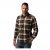 JP1880 Shirt Flannel Long Sleeve Dark Brown TALL - ABBIGLIAMENTO UOMO MT-6XLT - Taglie Tall Uomo
