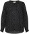 Kaffe Curve Joy Blusa Nero/Bianco A Pois - Camicie e tuniche - 