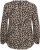 Kaffe Curve Mirta Tilly Blusa Stampa Leopardo - Camicie e tuniche - 