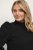 Kaffe Curve Ditta Smock Blusa Nero Profondo - Camicie e tuniche - 