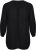 Kaffe Curve Ami Manica lunga Tunica Nero profondo - T-shirt - 