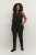 Kaffe Curve Jia Pantaloni Nero profondo - Jeans & Pantaloni Donna Taglie Comode – Plus Size - 
