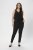 Kaffe Curve Jia Pantaloni con cintura Nero profondo - Jeans & Pantaloni Donna Taglie Comode – Plus Size - 