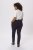 Kaffe Curve Jia Pantaloni con cintura Blu navy notte - Jeans & Pantaloni Donna Taglie Comode – Plus Size - 